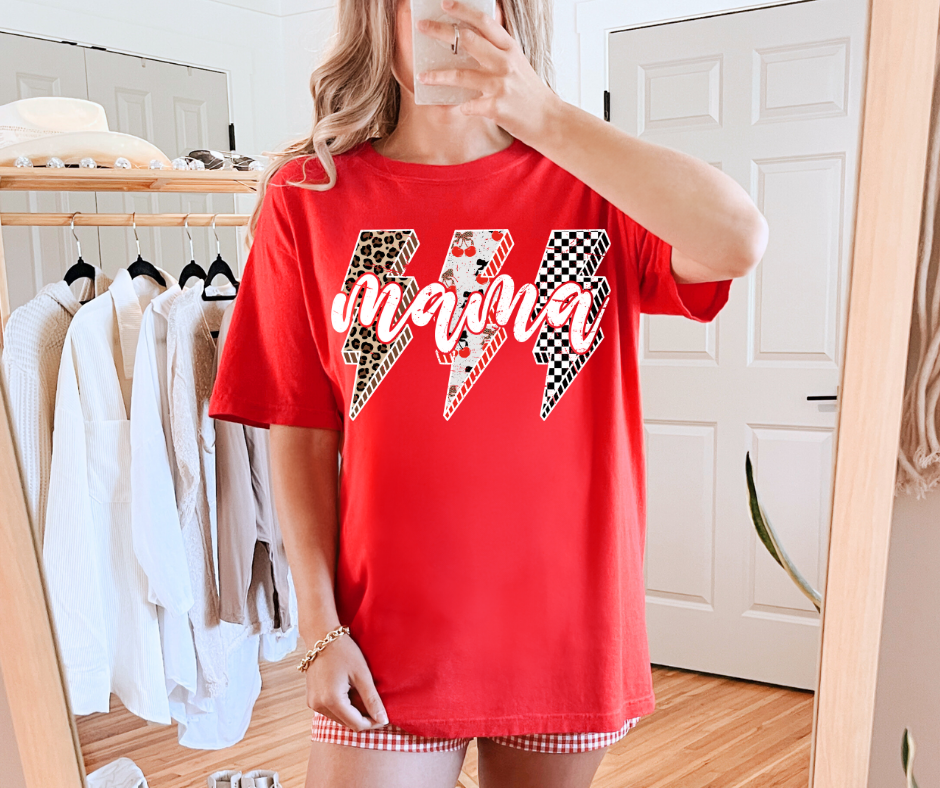 Cherry Lightning Mama Tee
