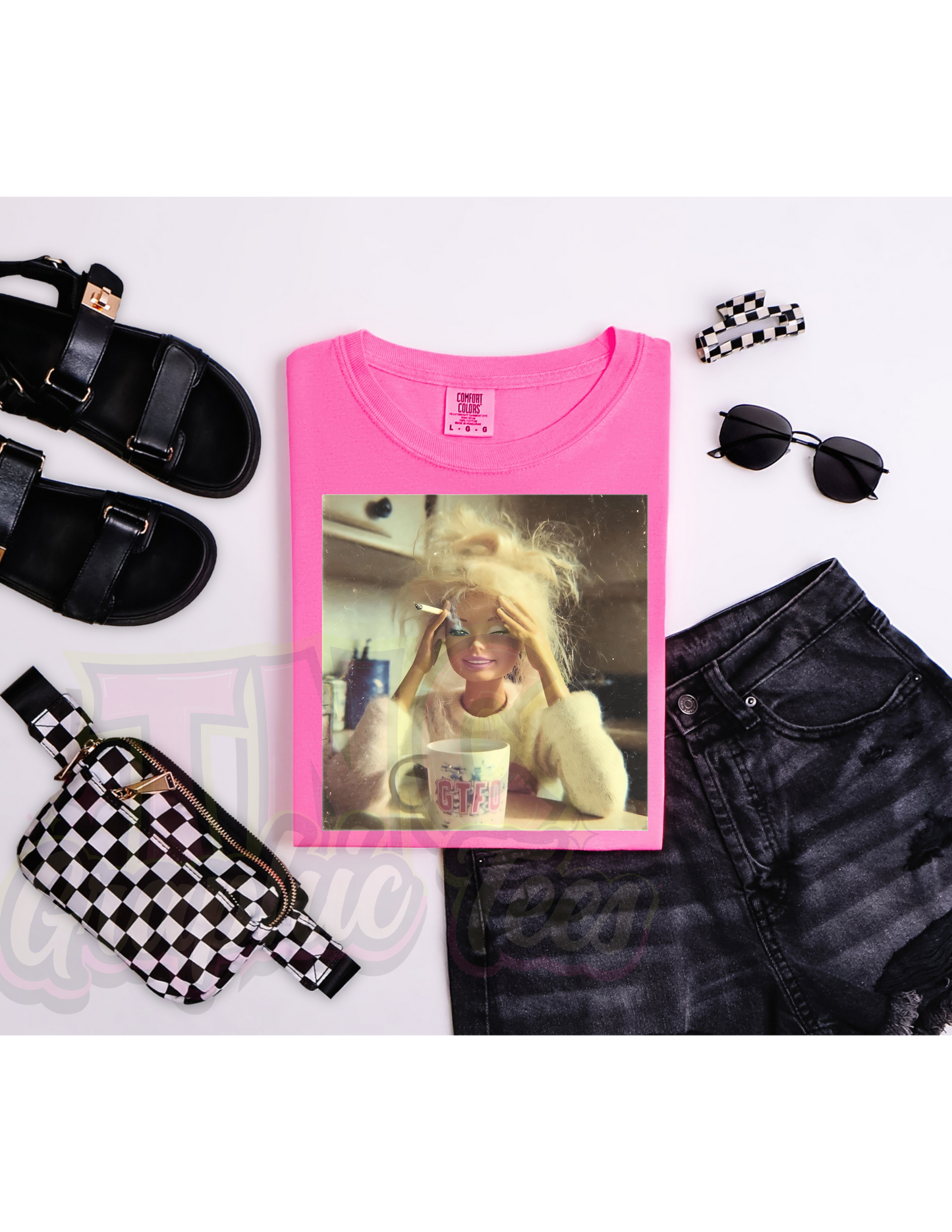 Stressed Barbie