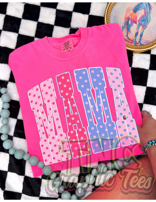 Polka Dot Mama Tee