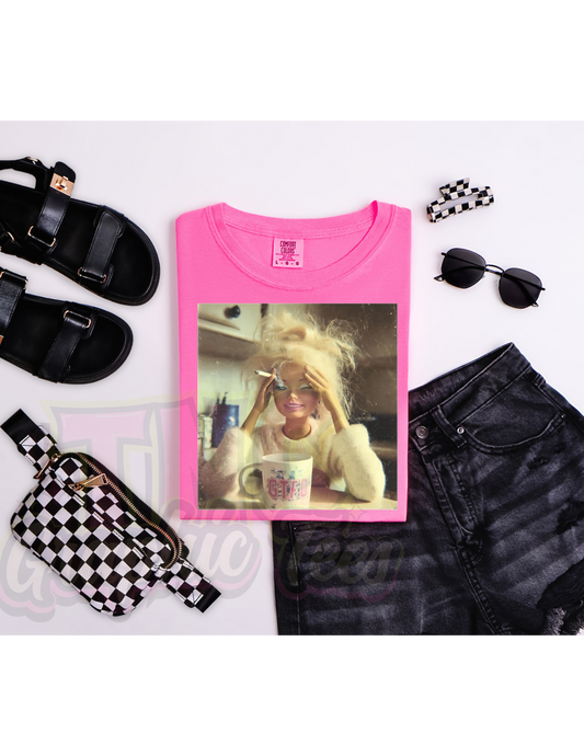 Stressed Barbie