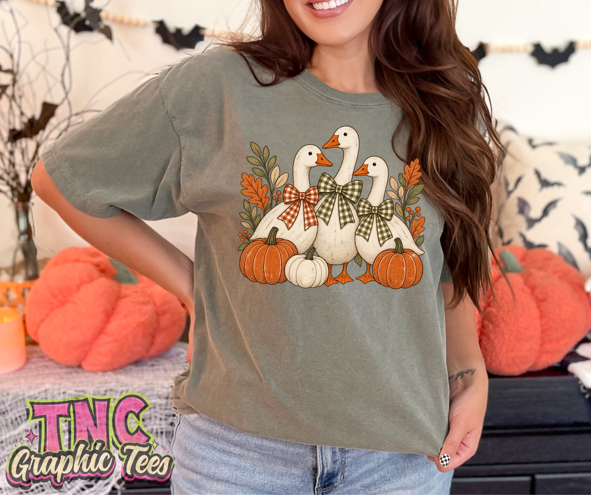 Gingham Geese