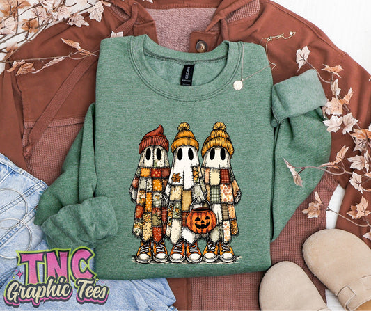 Cozy Ghost Trio Crewneck