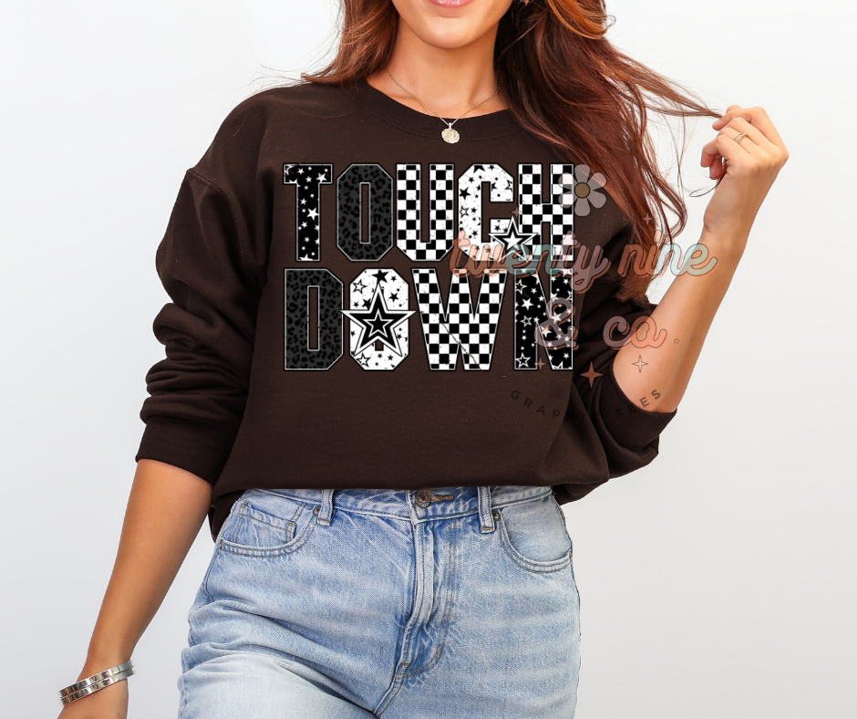 Touchdown Star Crewneck ⭐️🏈