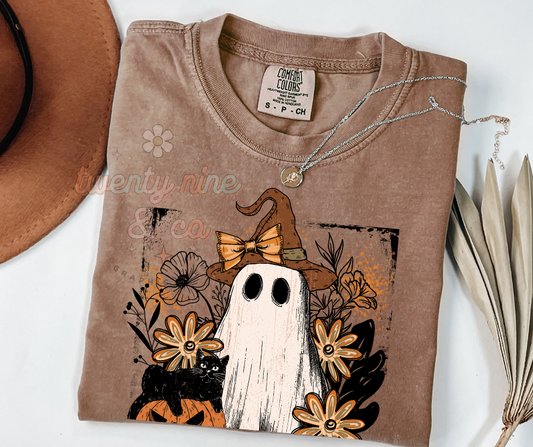 Spooky Blooms Tee 🌼👻🎃
