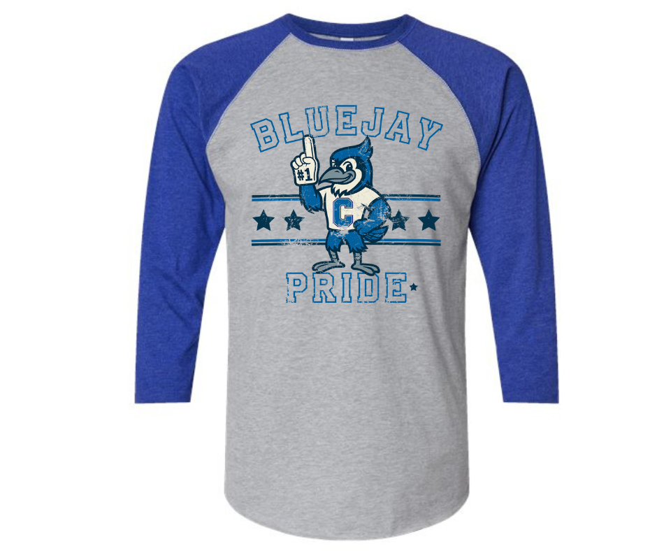 Bluejay Pride RInger Tee
