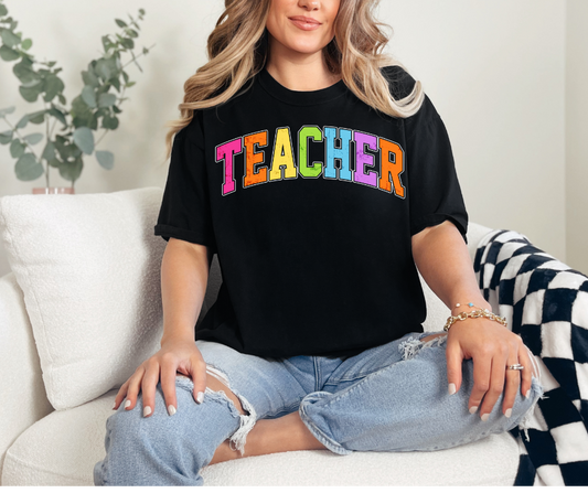 🖍️ Crayon Crewneck Tee