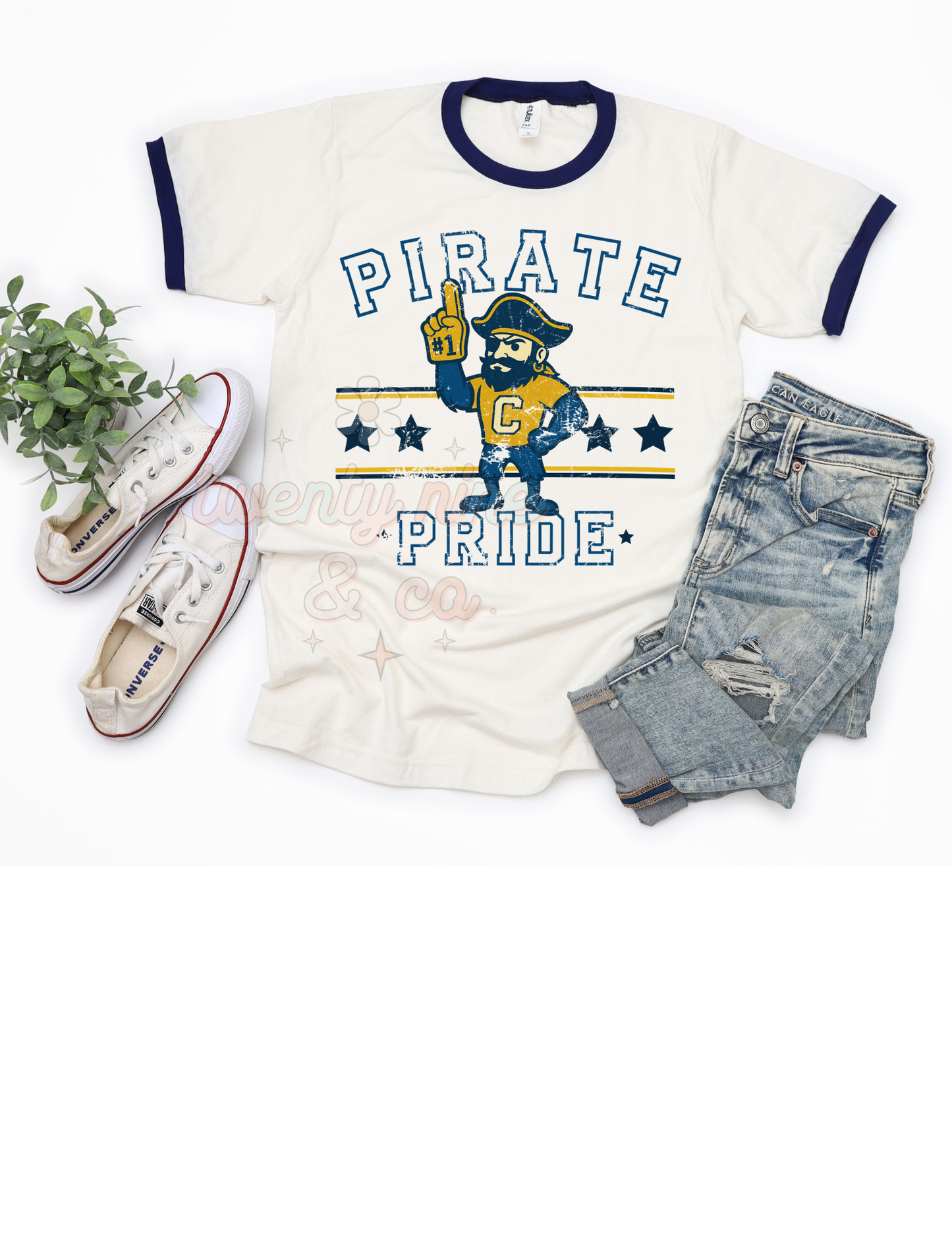 Pirate Pride Ringer Tee
